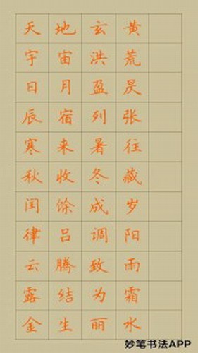 妙笔汉字书法2