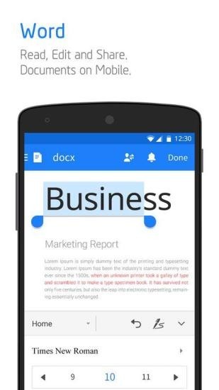 Polaris Office app