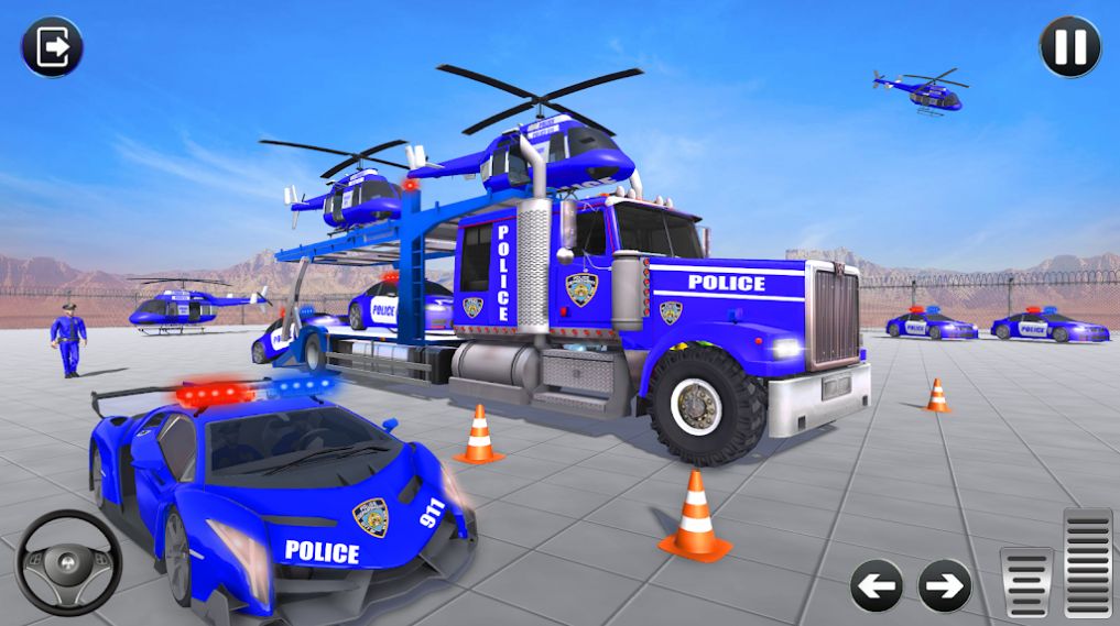 警察运输直升机模拟器