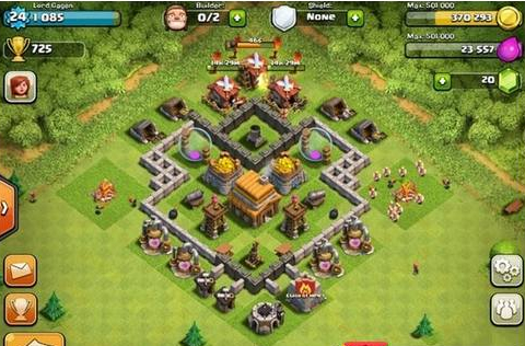 部落冲突coc四本神阵怎么布局 coc4本神阵推荐2