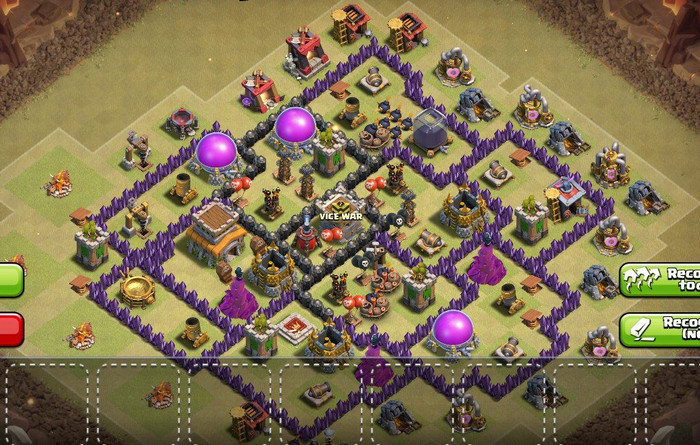 部落冲突八本最强阵型怎么布局 coc8本神阵世界前三阵型1