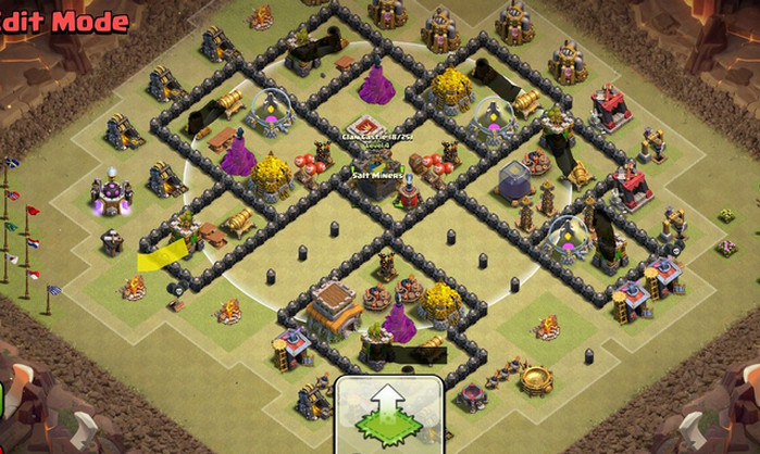 部落冲突八本最强阵型怎么布局 coc8本神阵世界前三阵型2