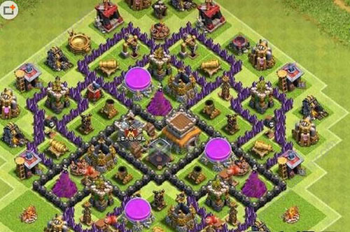 部落冲突8本阵型怎么布局 coc8本神阵推荐3